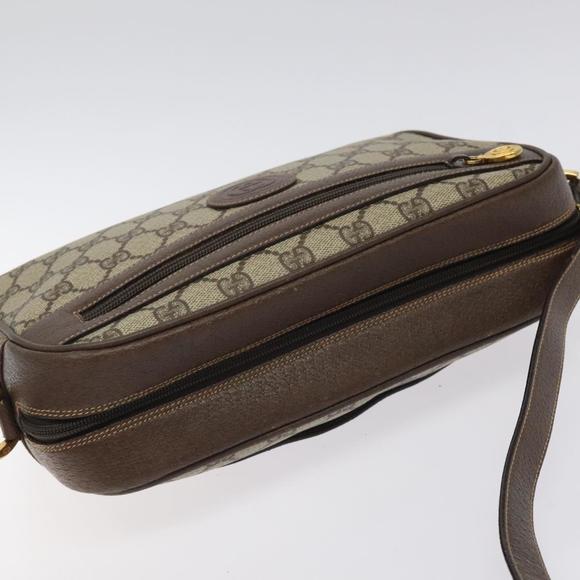 GUCCI GG Supreme Shoulder Bag PVC Beige Gold 001 23 0942 Auth BA2973 - Picture 6 of 16